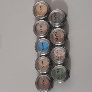 Nyx eyeshadow singles ×9